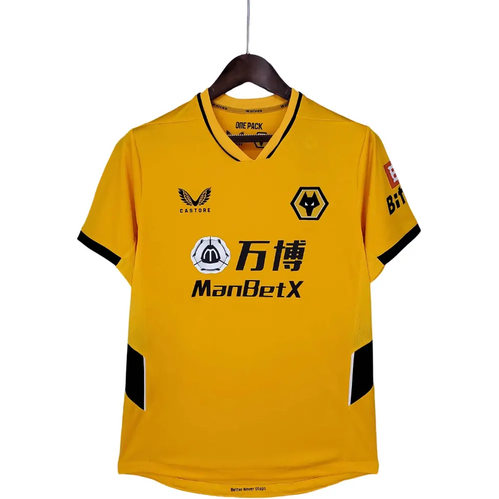 2021/22 Wolves home jersey 1:1 Thai quality - Fans Edition