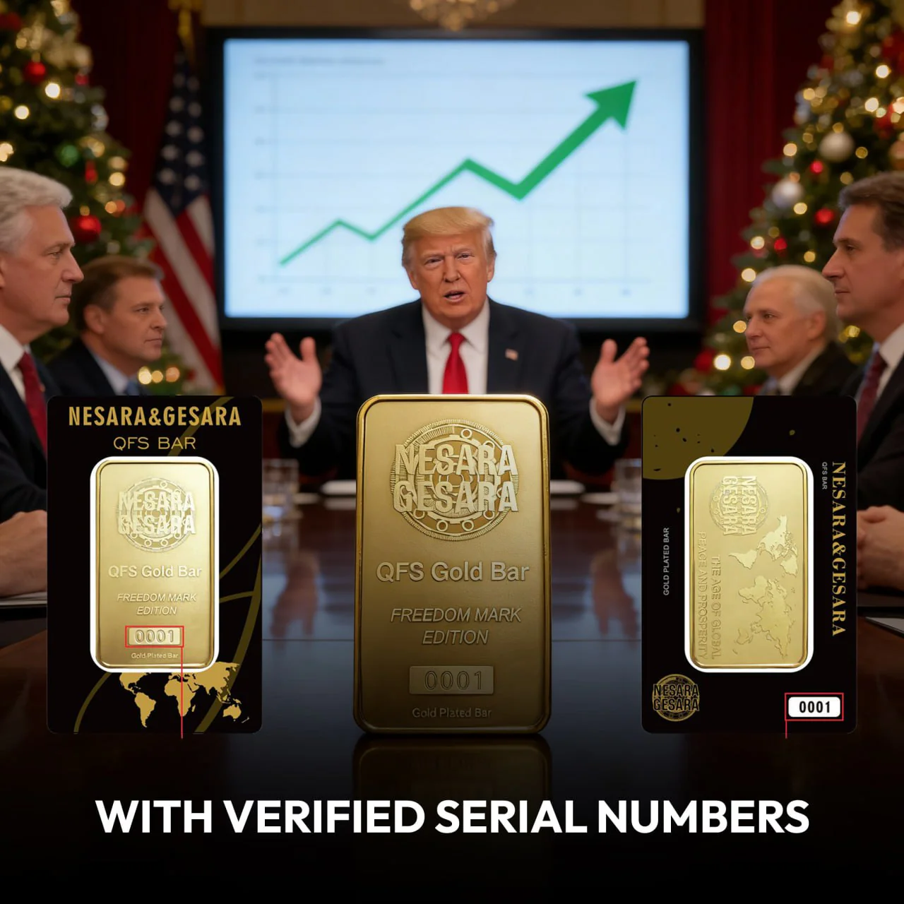 Nesara Gesara QFS Gold Bar