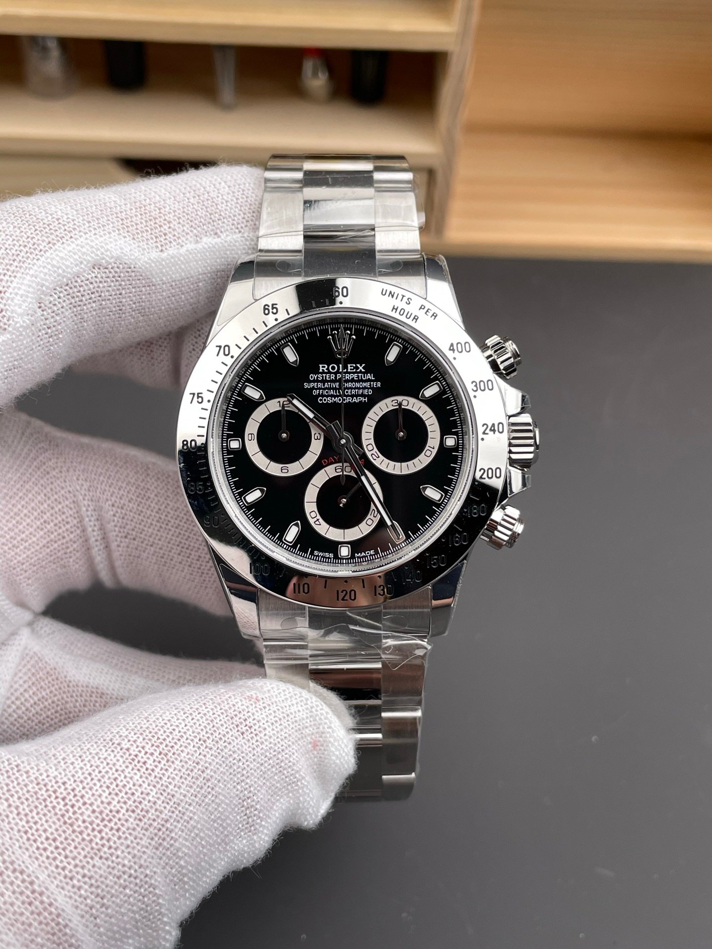 Rolex Daytona Black Steel