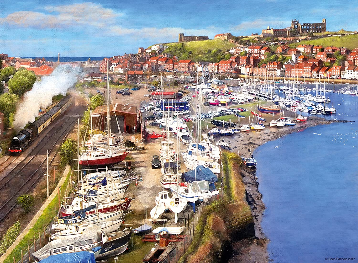 Picturesque Yorkshire – 2 x 500 Piece Jigsaw Puzzles (Ravensburger)