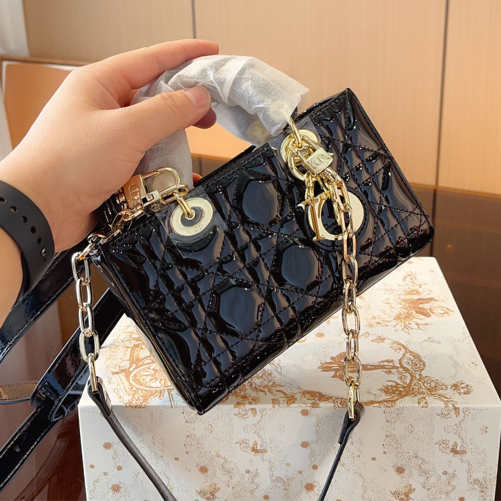 Dior Lady D-Joy Lacquer Mini Bag