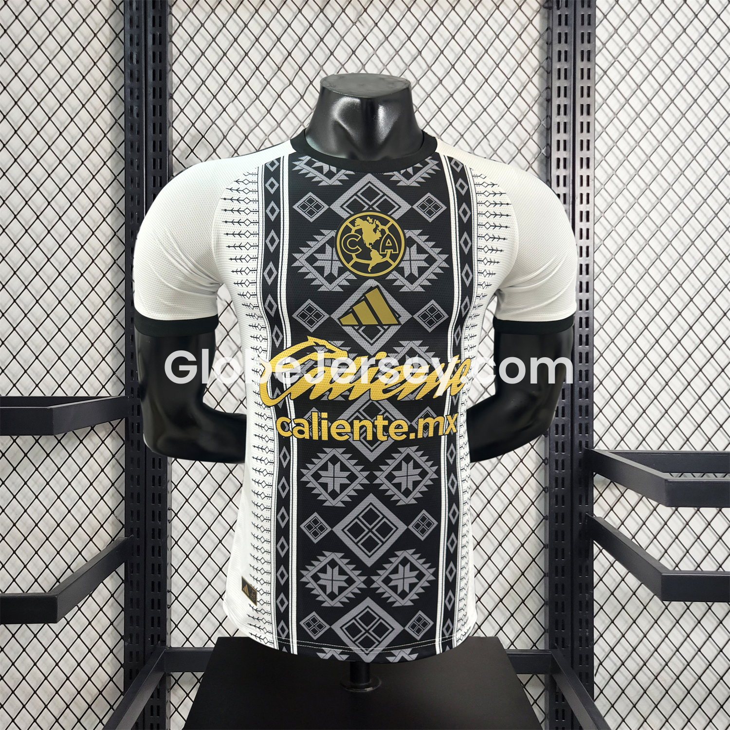 Club América 25-26 Black Totem Pattern White Special Jersey - Player Version