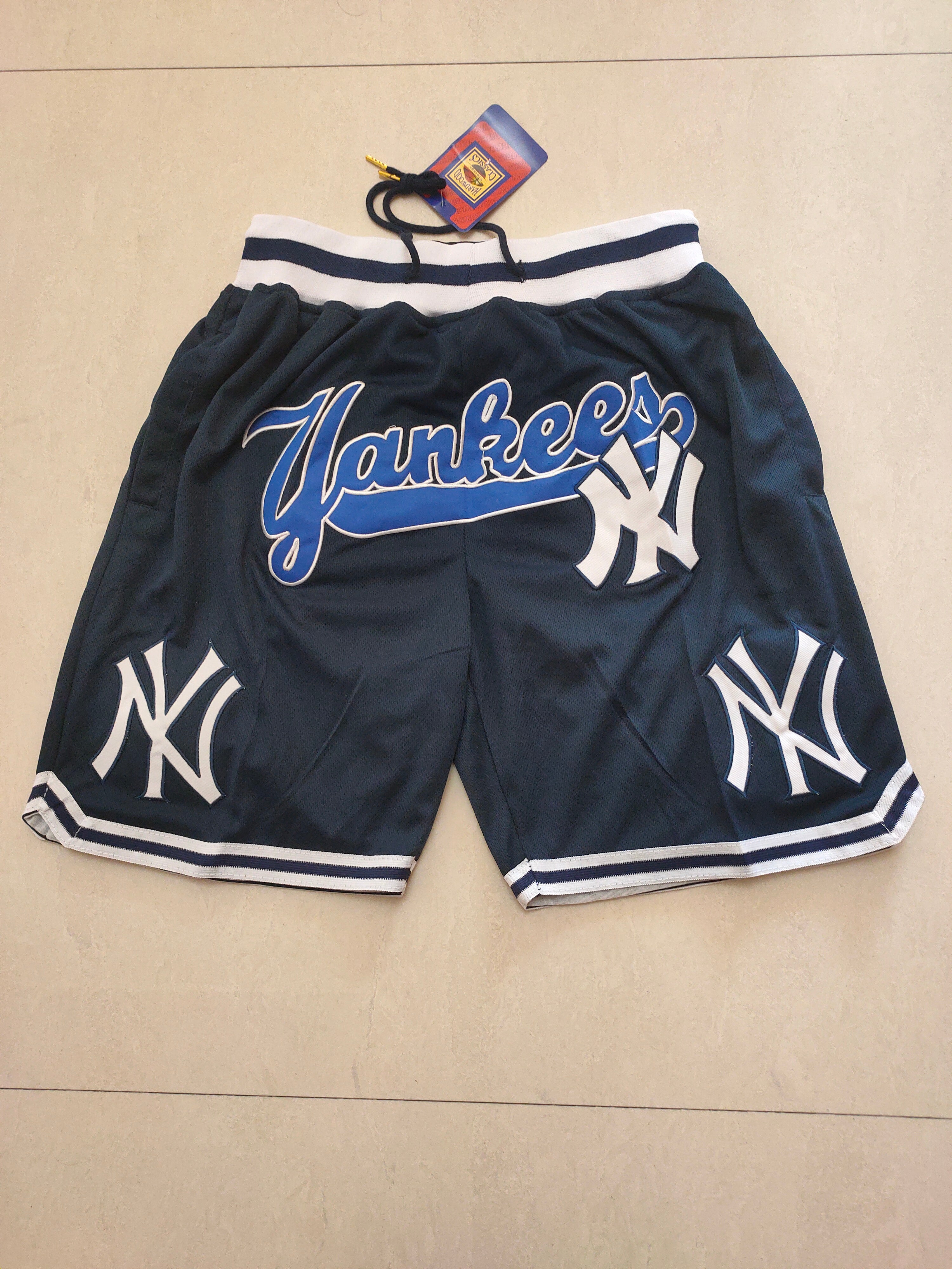 New York Yankees dark blue pocket pants