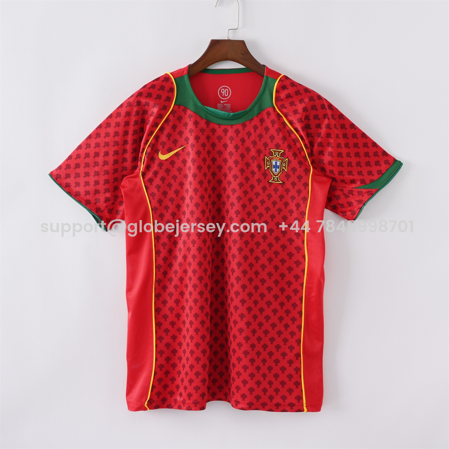 Retro Portugal 2004 Home Jersey