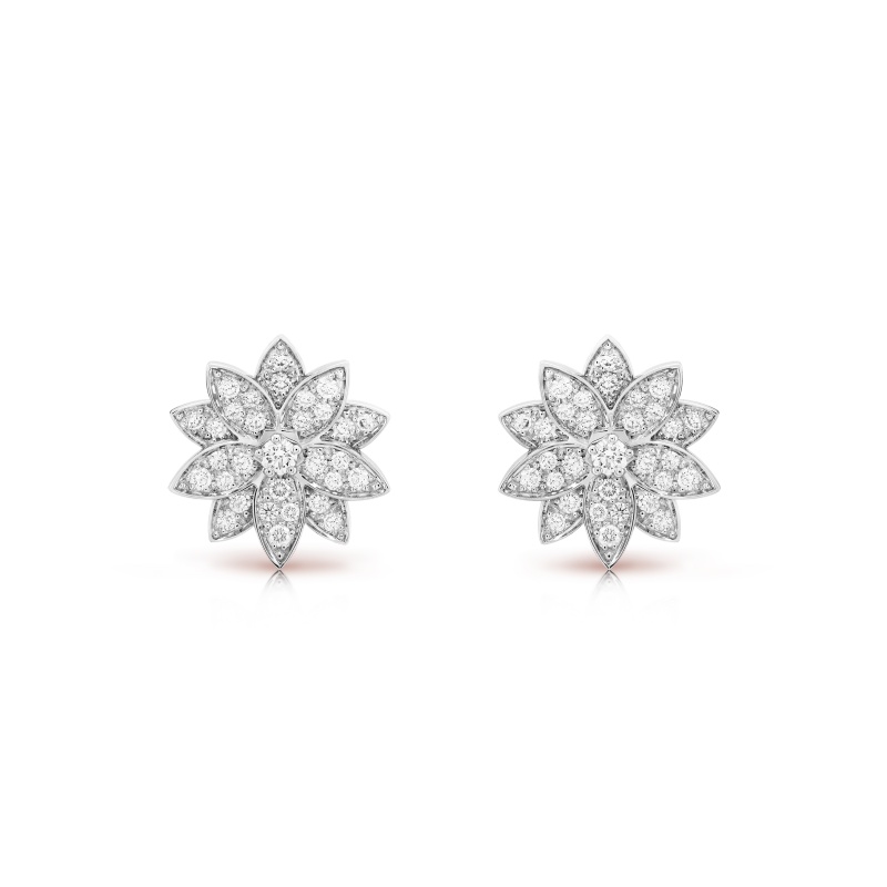 Lotus earrings, small model