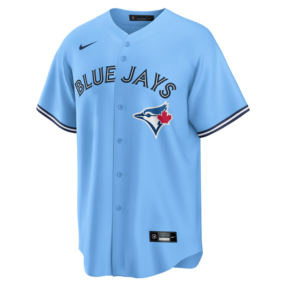 Men's Toronto Blue Jays Bo Bichette Alternate Player Name Jersey - Powder Blue