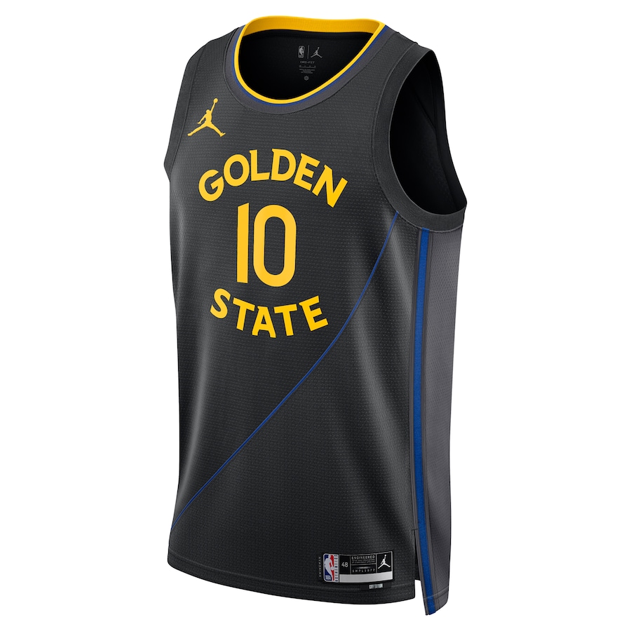Unisex Golden State Warriors Jimmy Butler Jordan Brand Black Swingman Jersey - Statement Edition