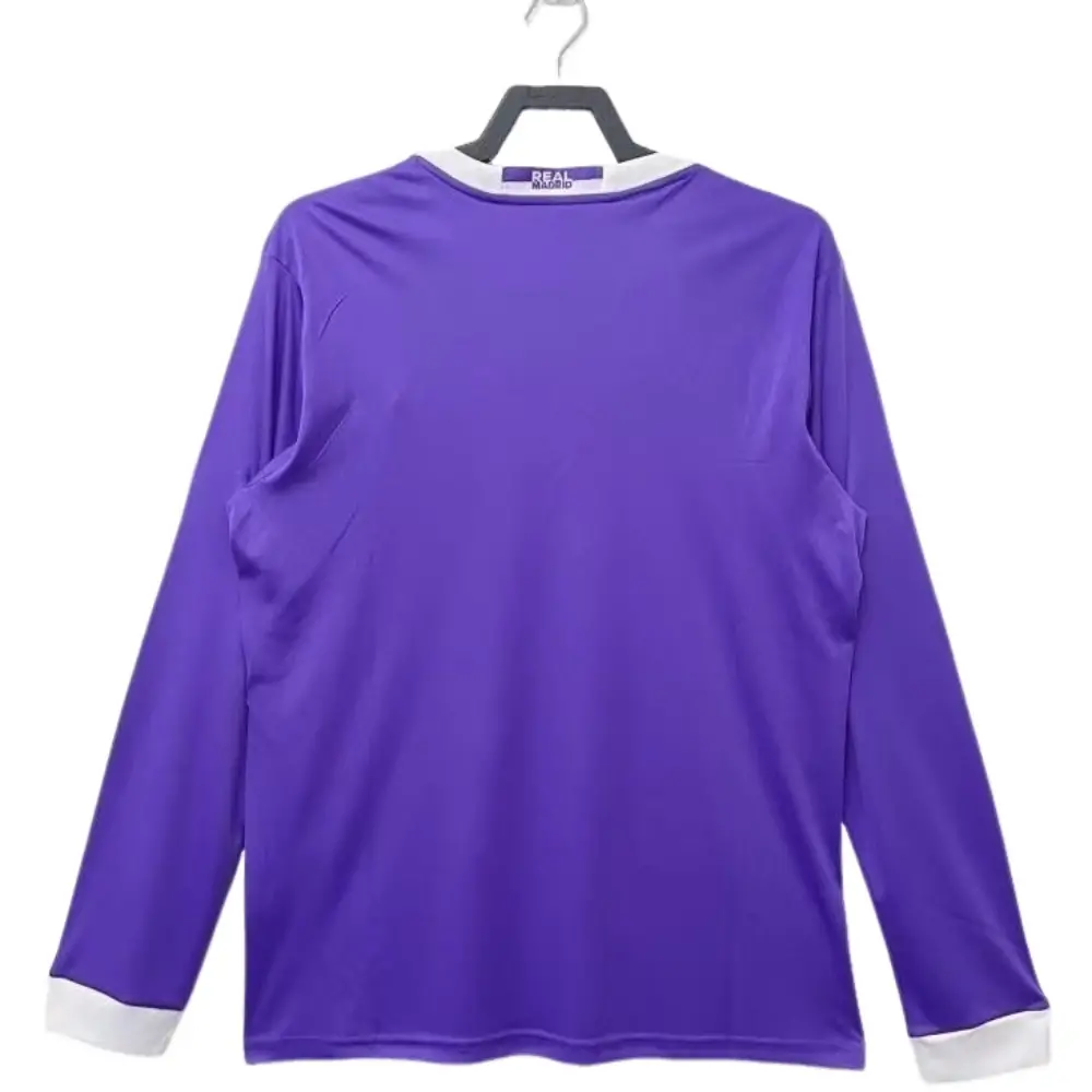 2017/18 Real Madrid Away Retro Long Sleeve 1:1 Thai Quality - Fans Edition