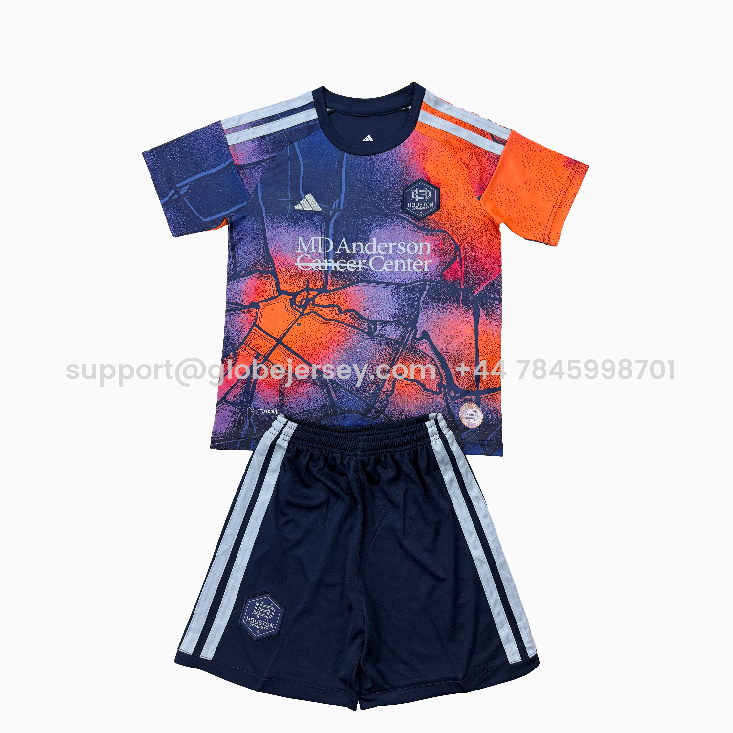 Houston Dynamo FC 2026 Away Men's Adult Jersey Set - Fans Version