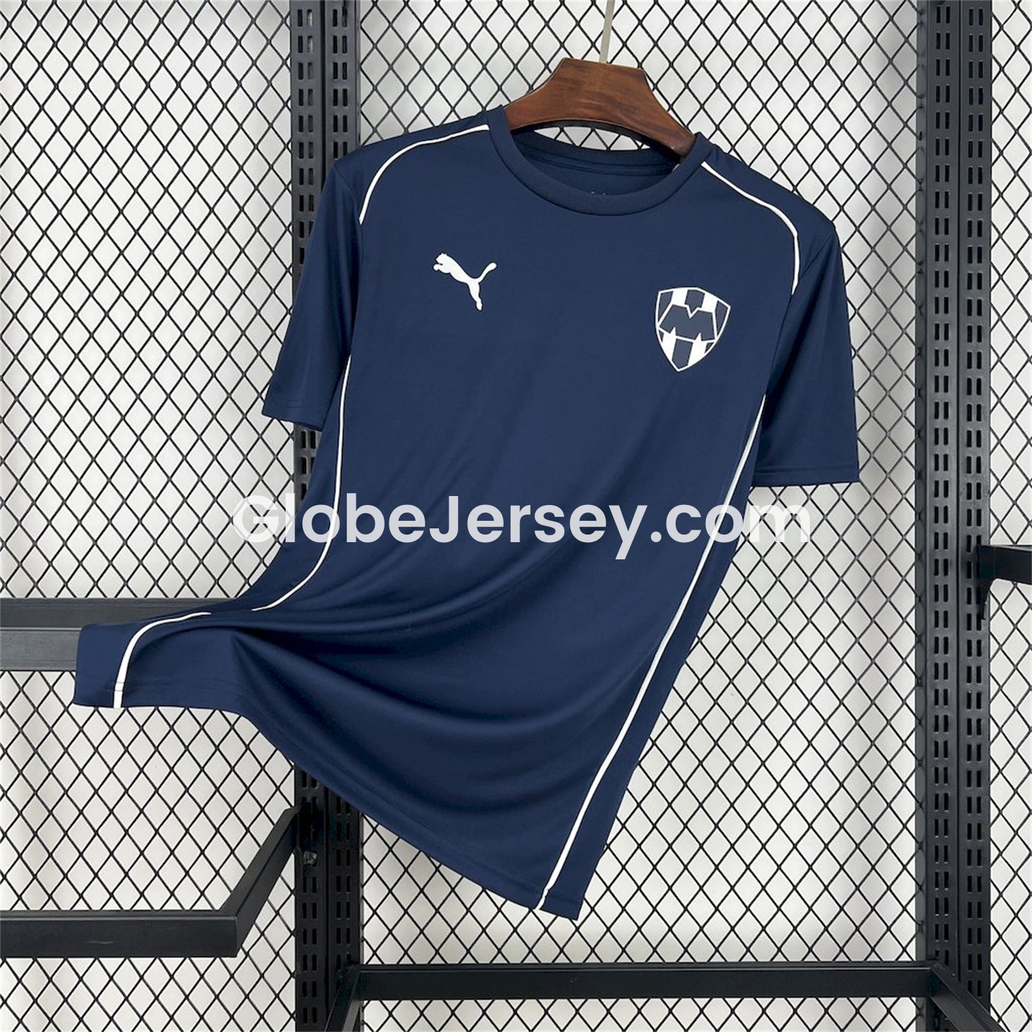 Rayados Monterrey 25-26 Deep Blue Pre-Match Training Jersey - Fans Version