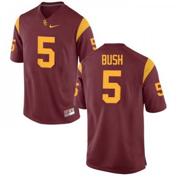 #5 Reggie Bush USC Men's Big & Tall Official Jerseys Cardinal