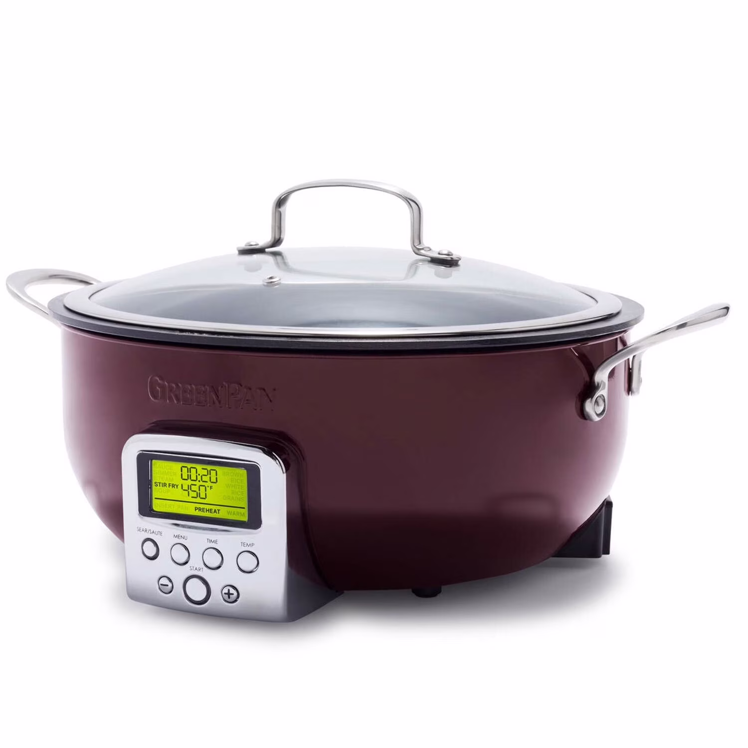 GreenPan Elite 6-Quart Essential Smart Skillet | Black