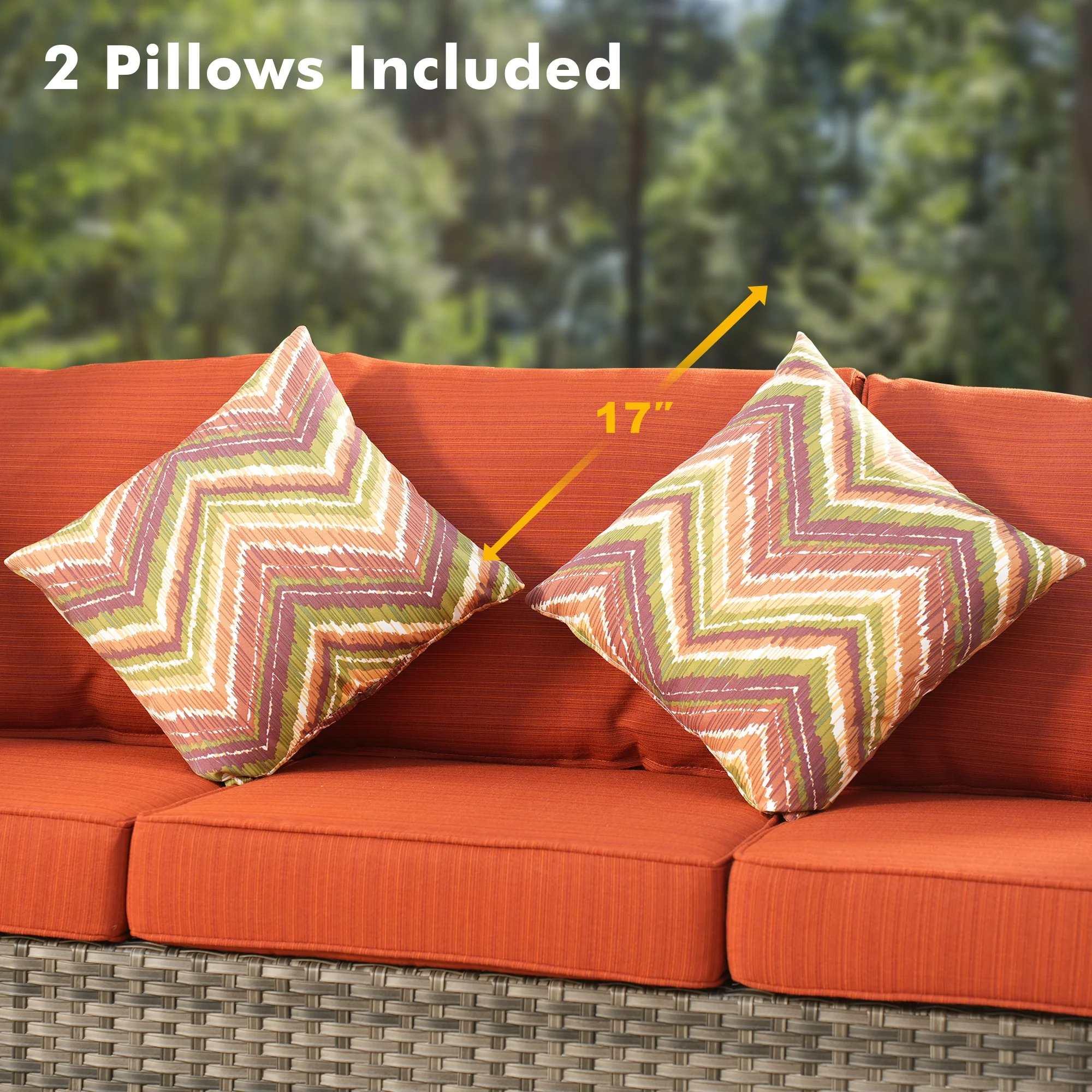 Ovios 6 Pieces Outdoor Patio Furniture Set with Gas Propane Fire Pit Table Wicker Outdoor Conversation Set with Swivel Rocking Chair for Backyard, Cushion Beige