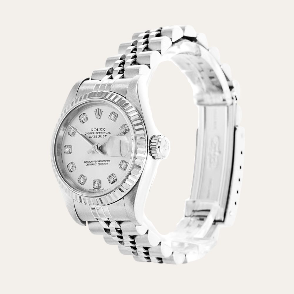 Rolex Datejust 28mm White Dial 79174
