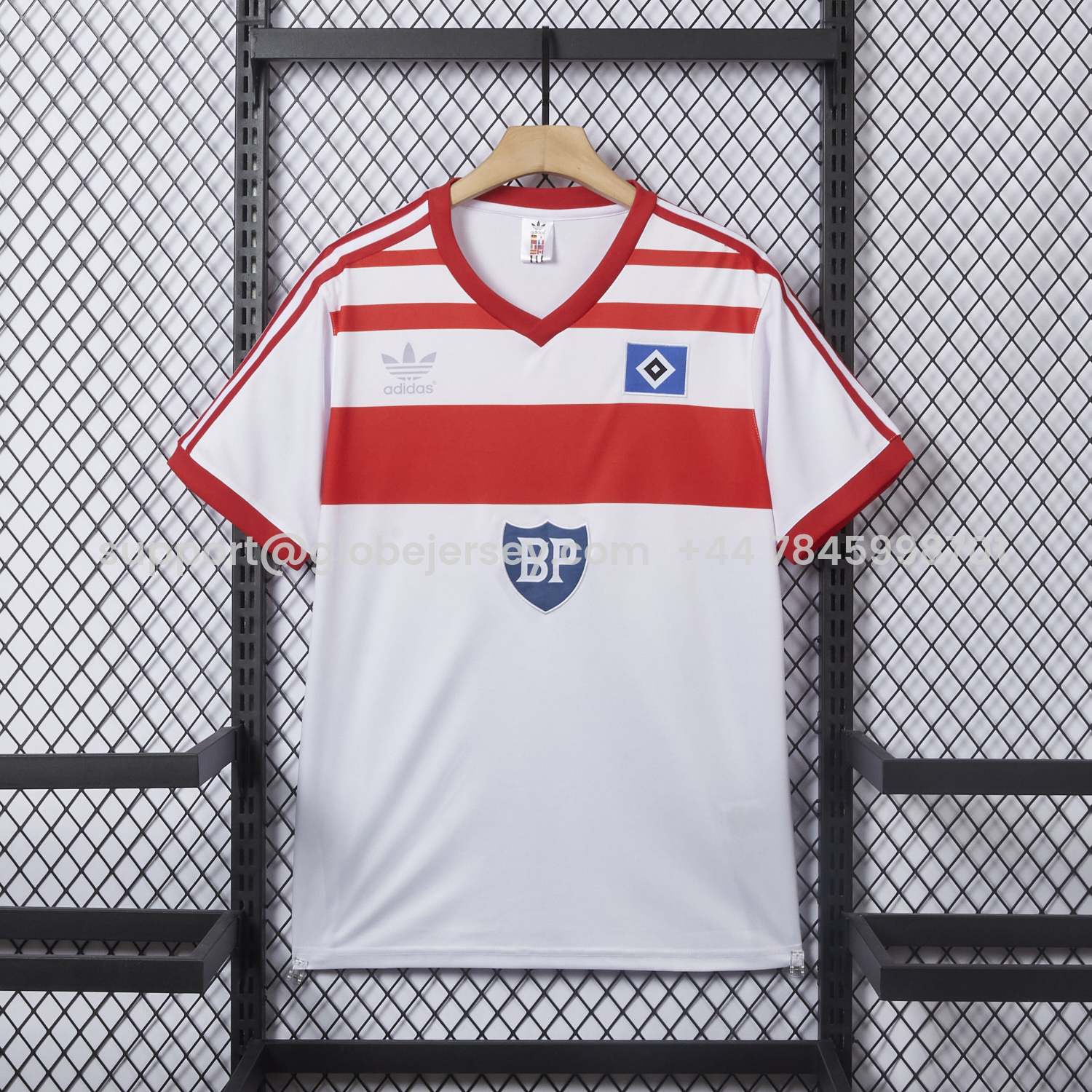 Retro Hamburger SV 1982-83 Champion Home Jersey
