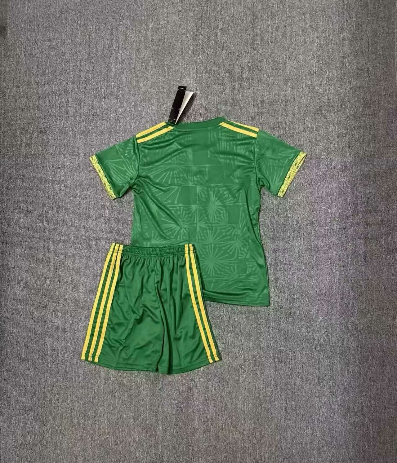 2025 Kids Size Mexico Special Edition Gold Cup Green Football Shirt 1:1 Thai Quality