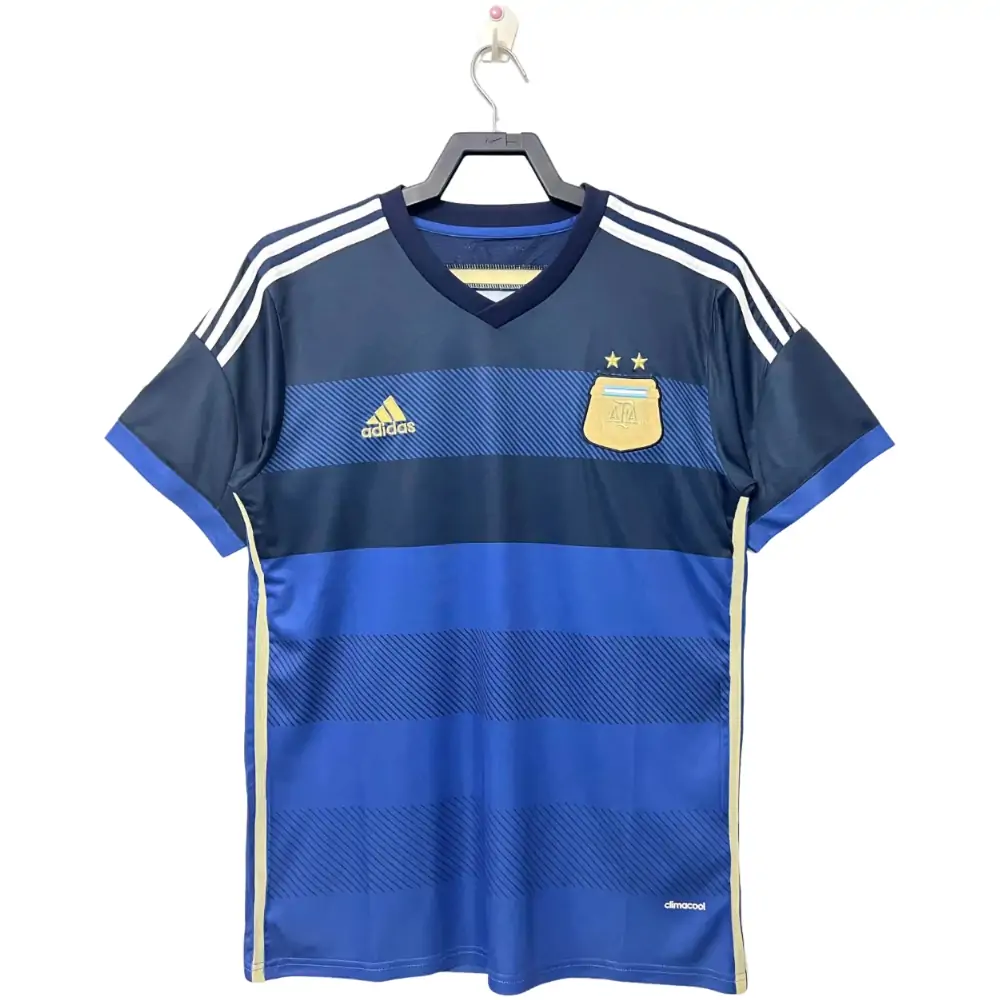 2014 Retro Argentina National Team Away Jersey - Fans Edition