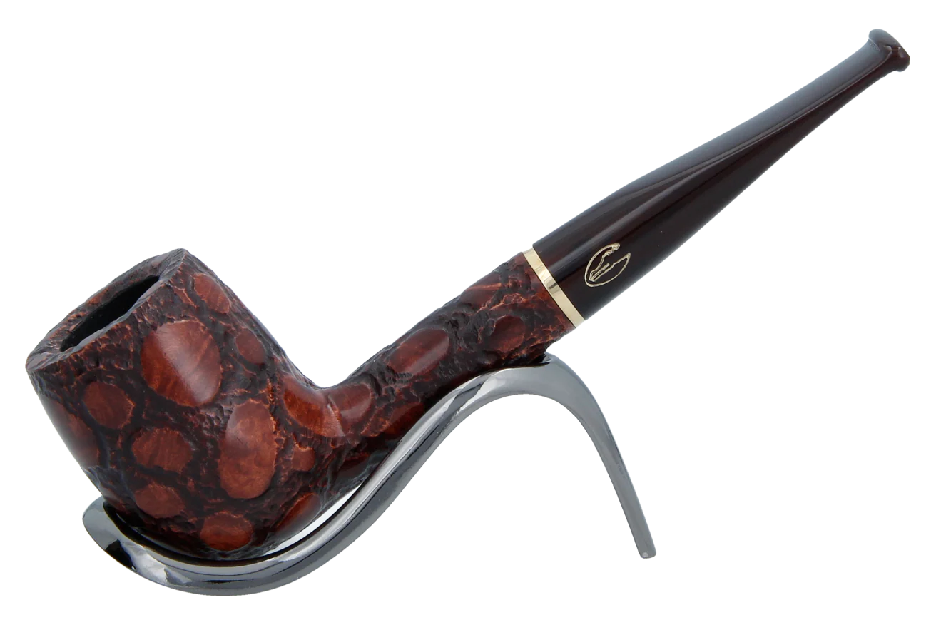 Savinelli Alligator Brown 128 - 6mm Briar Pipe