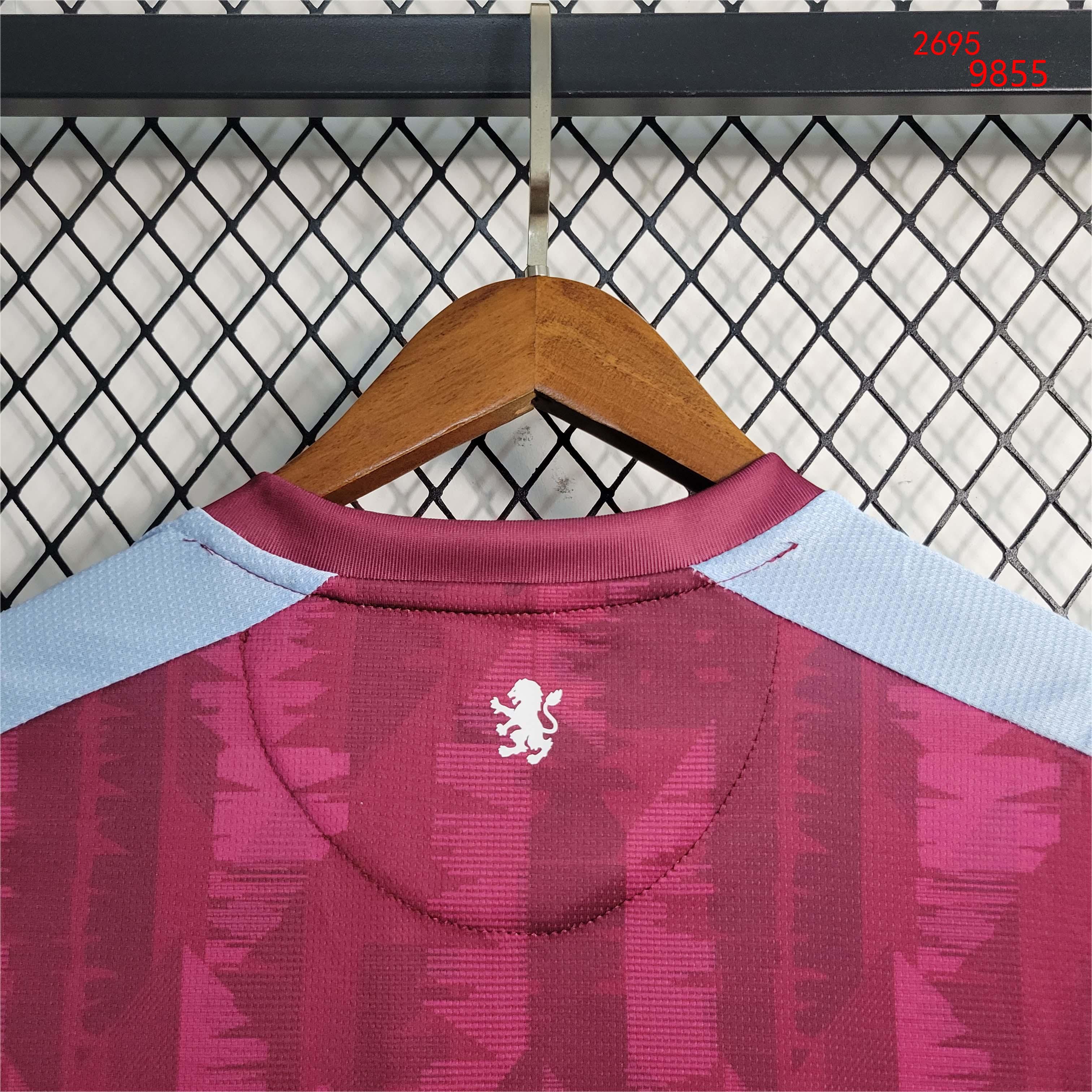 2023/24 Aston Villa Home Football Shirt 1:1 Thai Quality