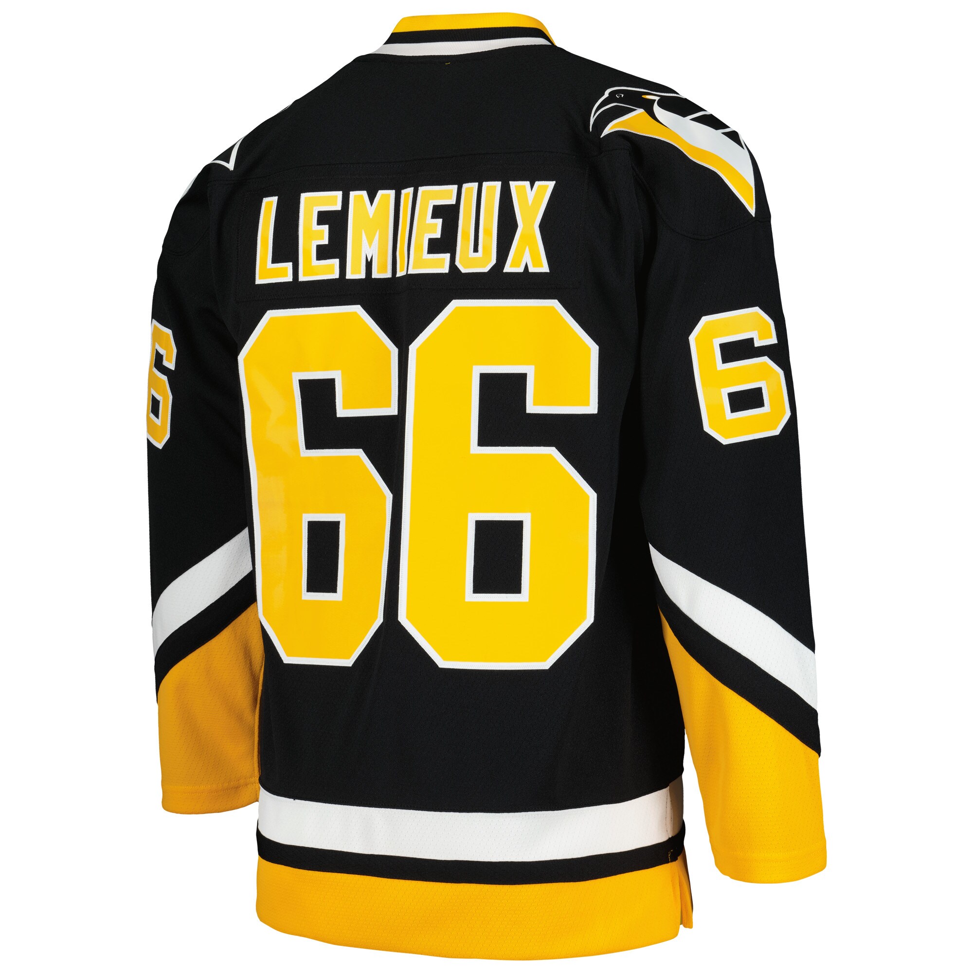 Mario Lemieux Pittsburgh Penguins Mitchell & Ness  1992/93 Blue Line   Jersey – Black