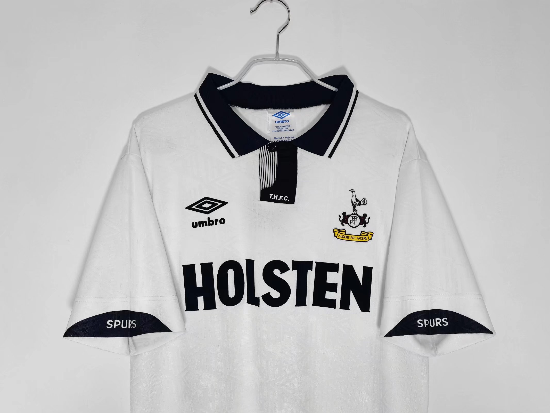 1991/93 Tottenham Hotspur home retro jersey-Fans