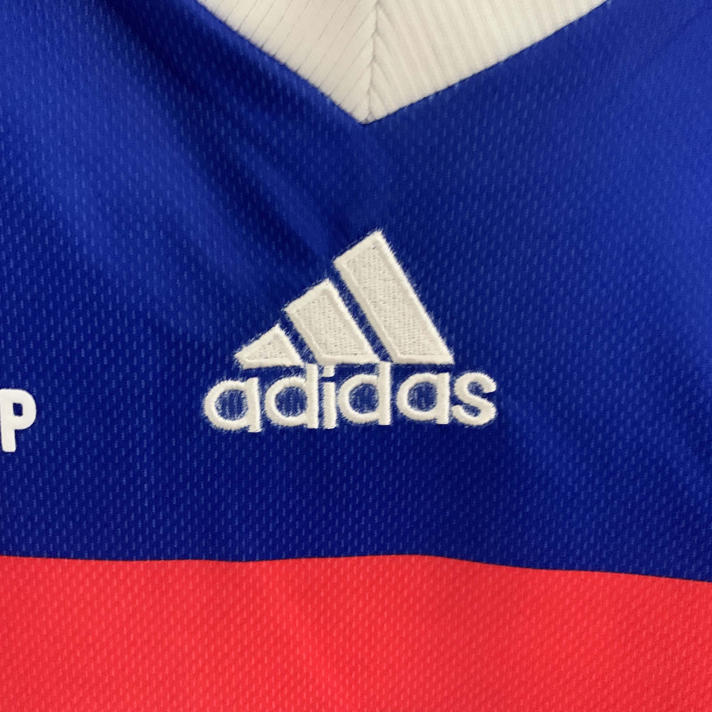 1998 Retro Long Sleeve France Home Football Shirt 1:1 Thai Quality