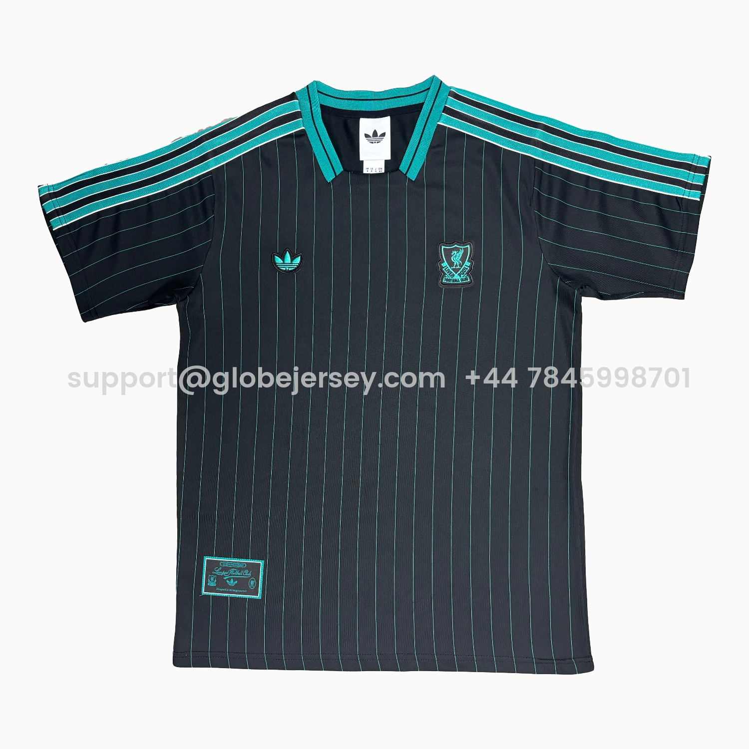 Liver.pool 25-26 Icon Range Travel Special Edition Black Jersey - Fans Version