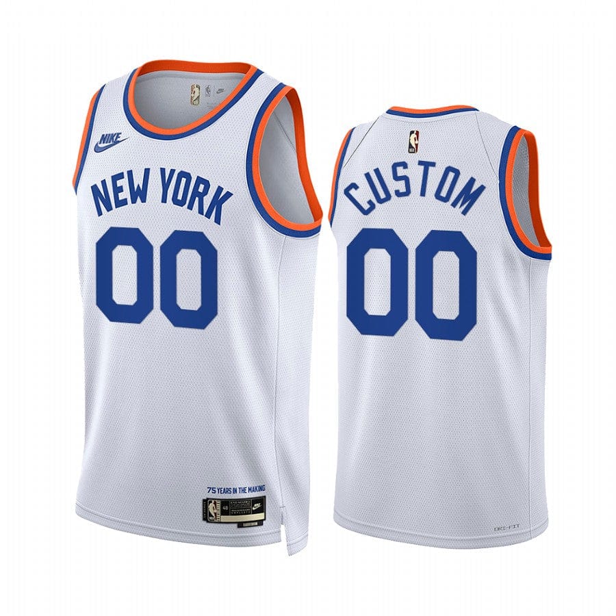 Custom New York Knicks  Jersey