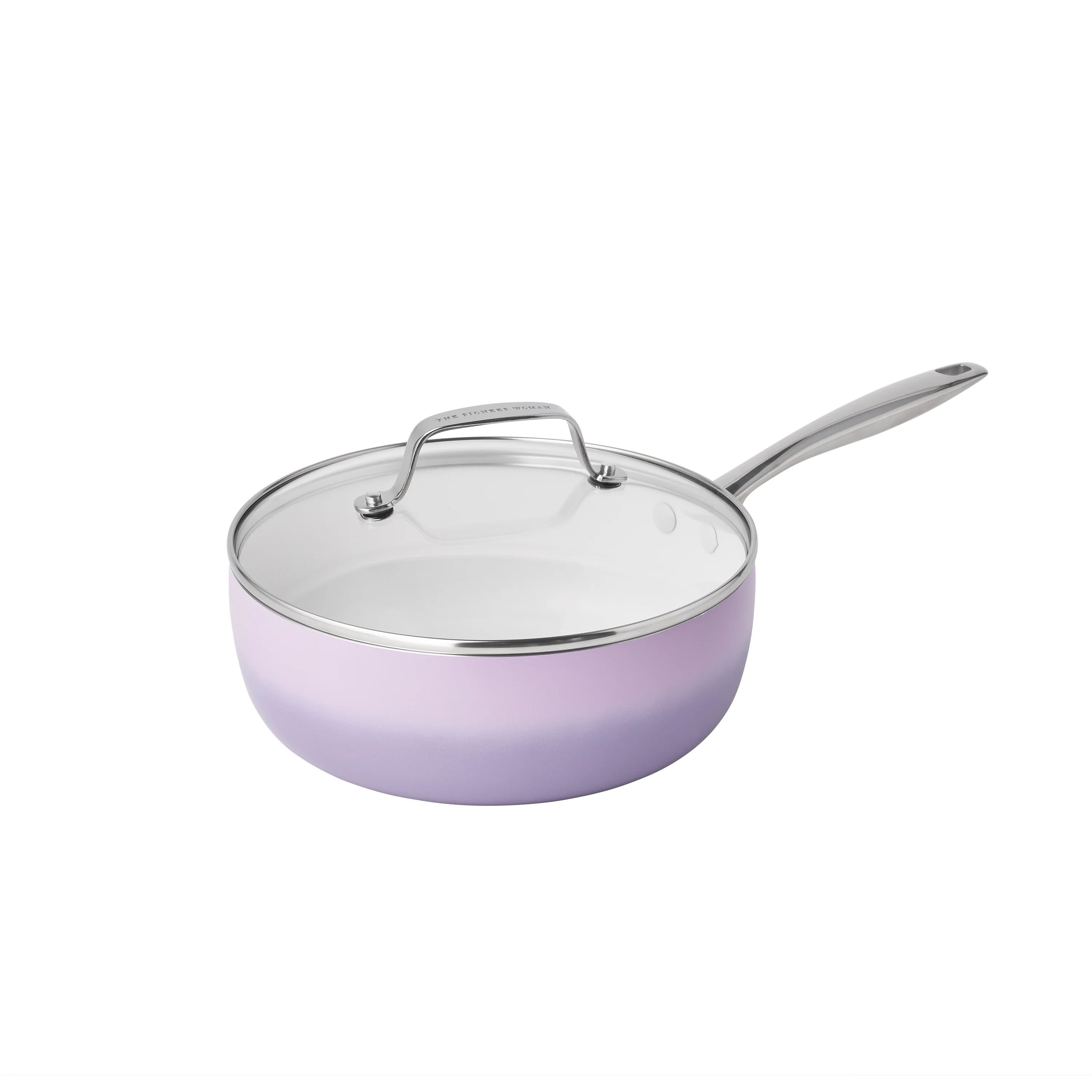 The Pioneer Woman Harlow 15-Piece Cookware Set, Ceramic Non-Stick Pots and Pans Set, Taupe