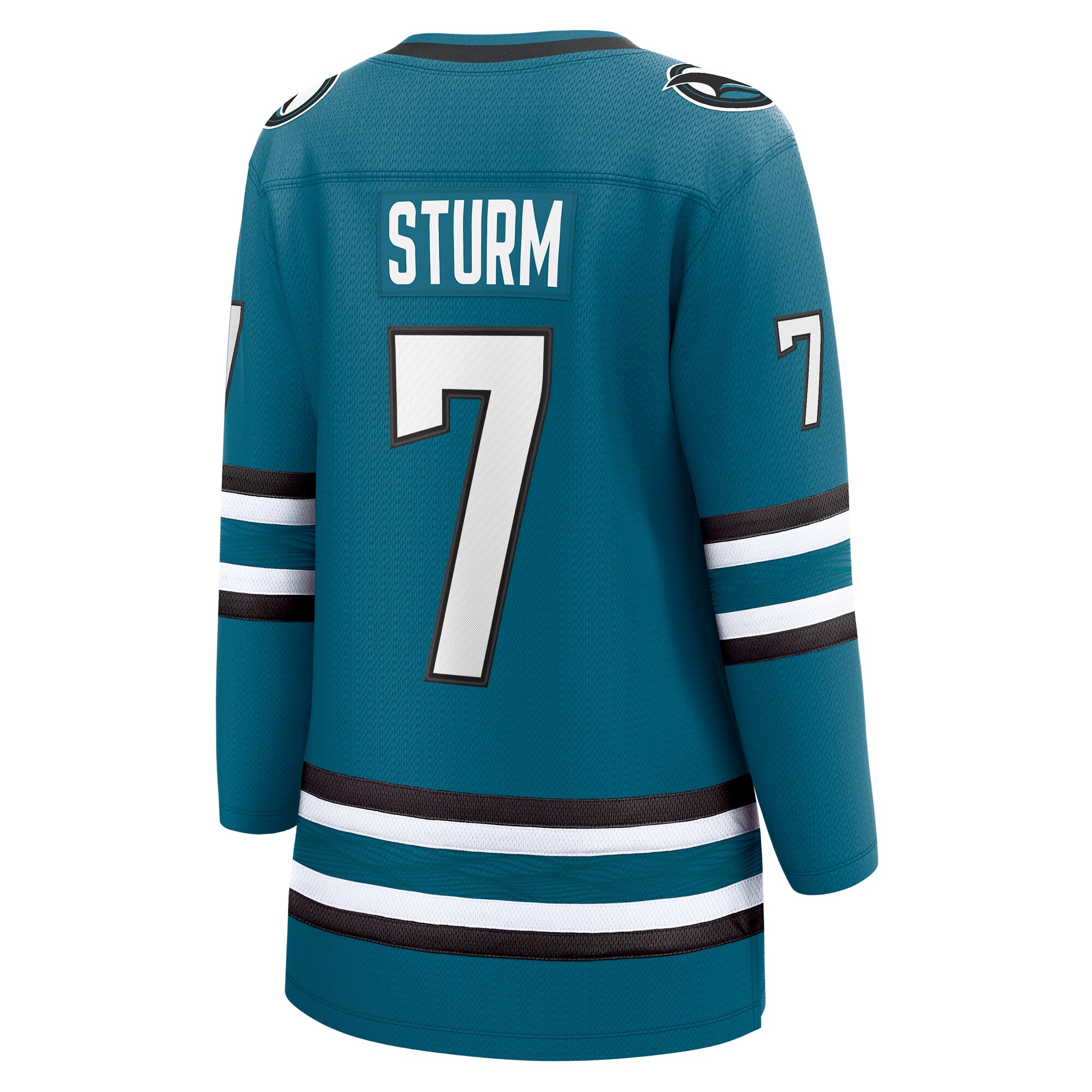 Nico Sturm San Jose Sharks Fanatics Women’s Home Breakaway   Jersey – Teal