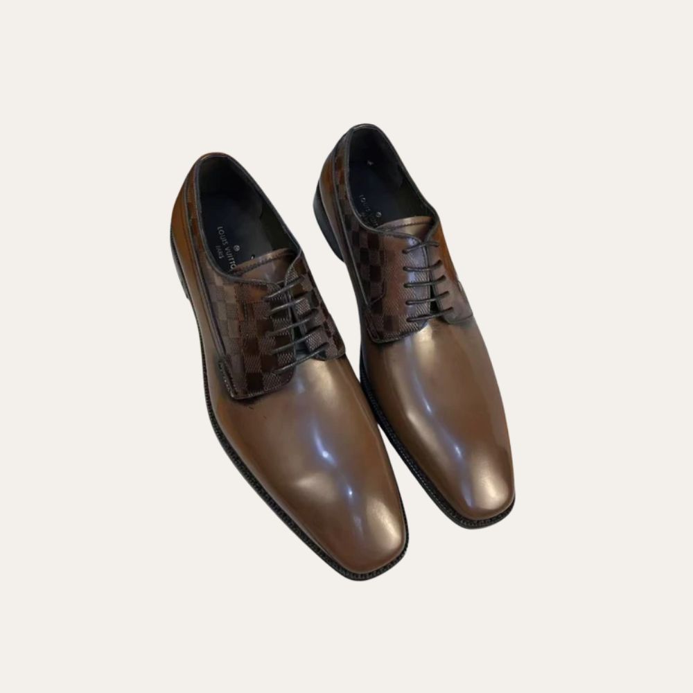 Louis Vuitton Minister Derby Brown For Men