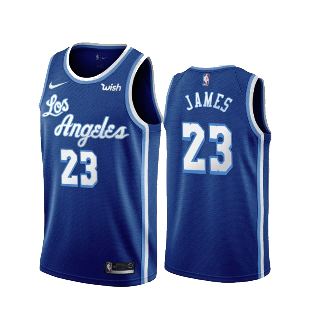 LeBron James Los Angeles Lakers Throwback Jersey