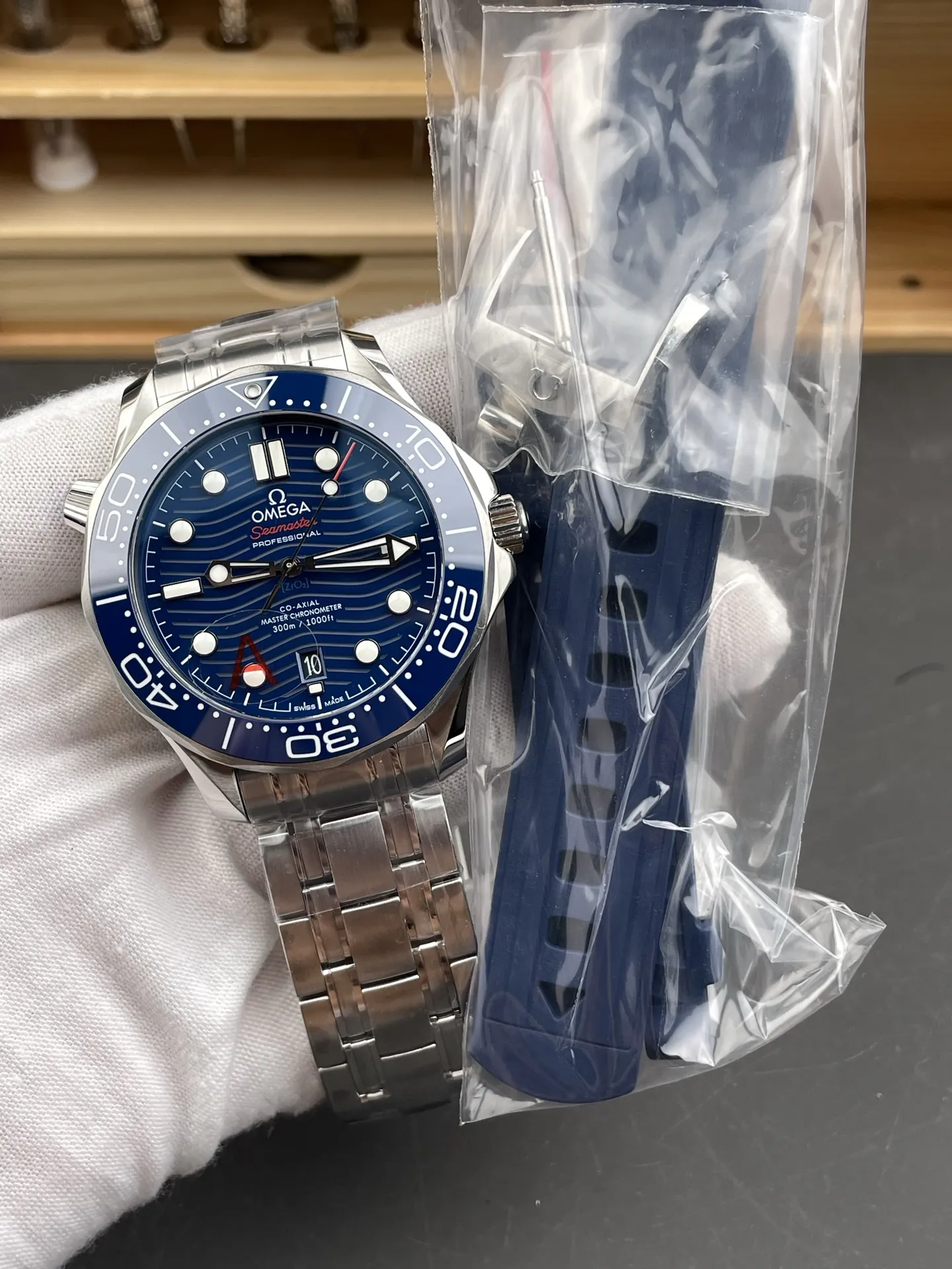 Omega Seamaster 300 Blue Dial 42mm