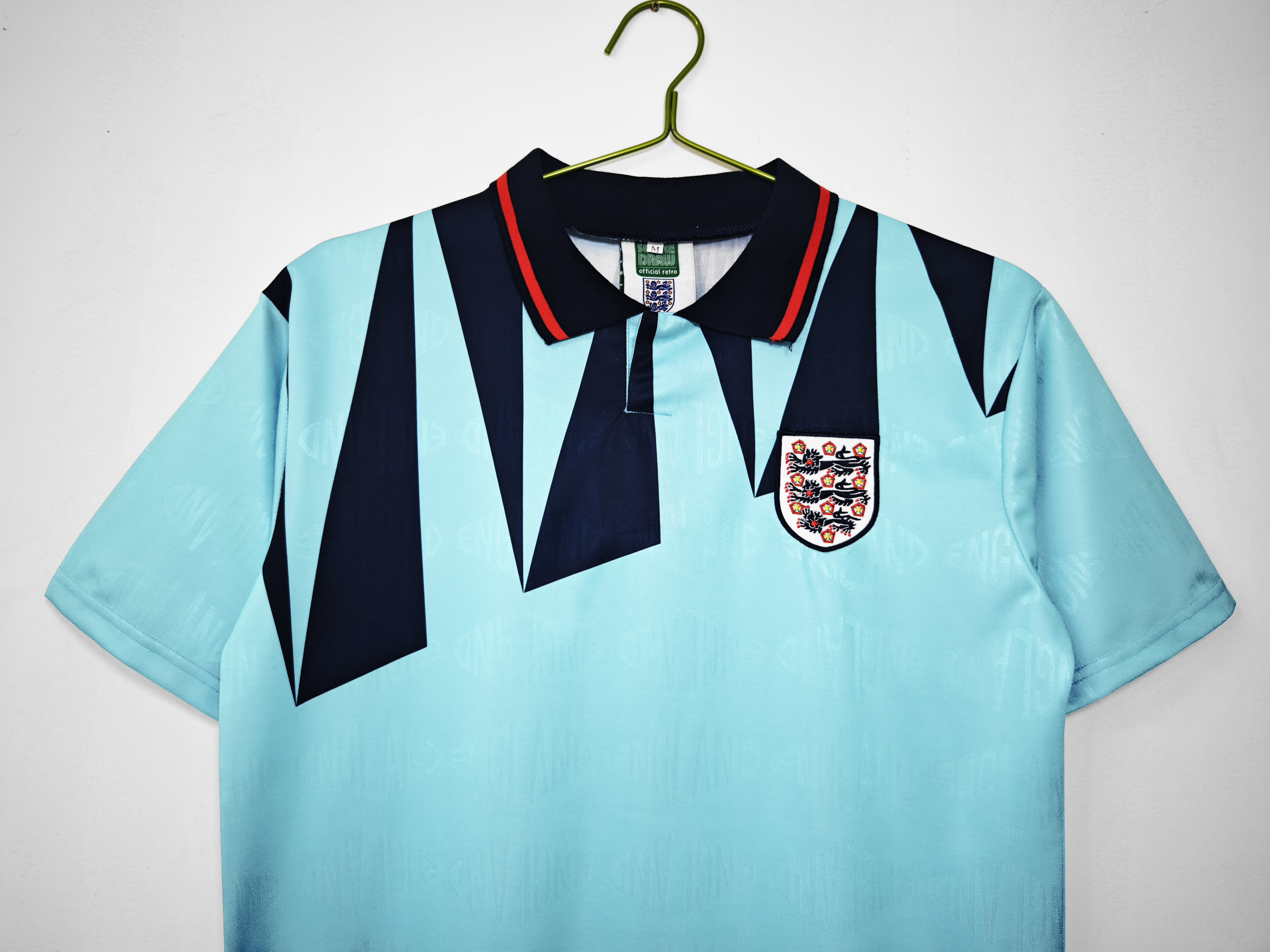 1992 England second away retro jersey - fans edition
