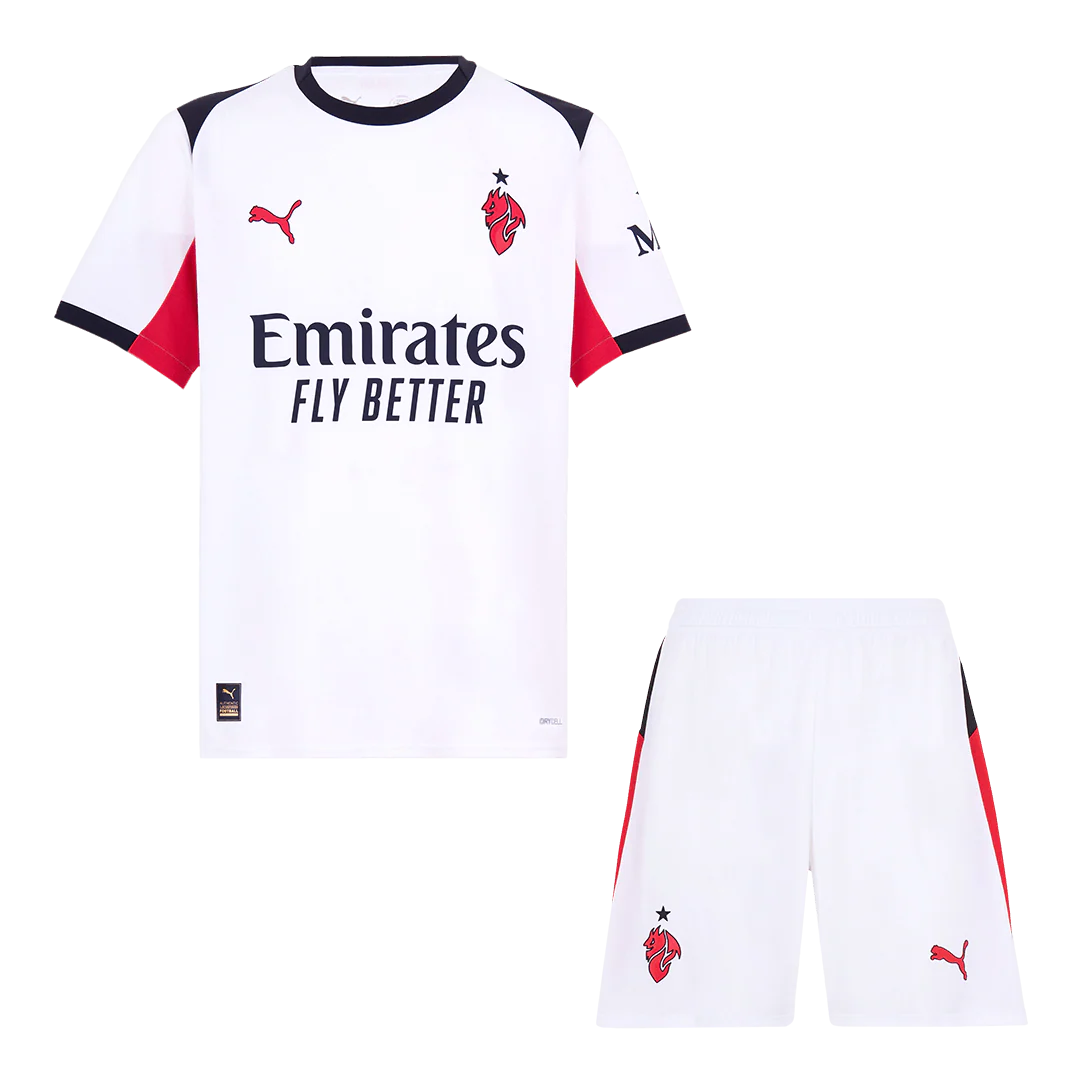 AC Milan Away Kit - Jersey+Shorts 2025/26