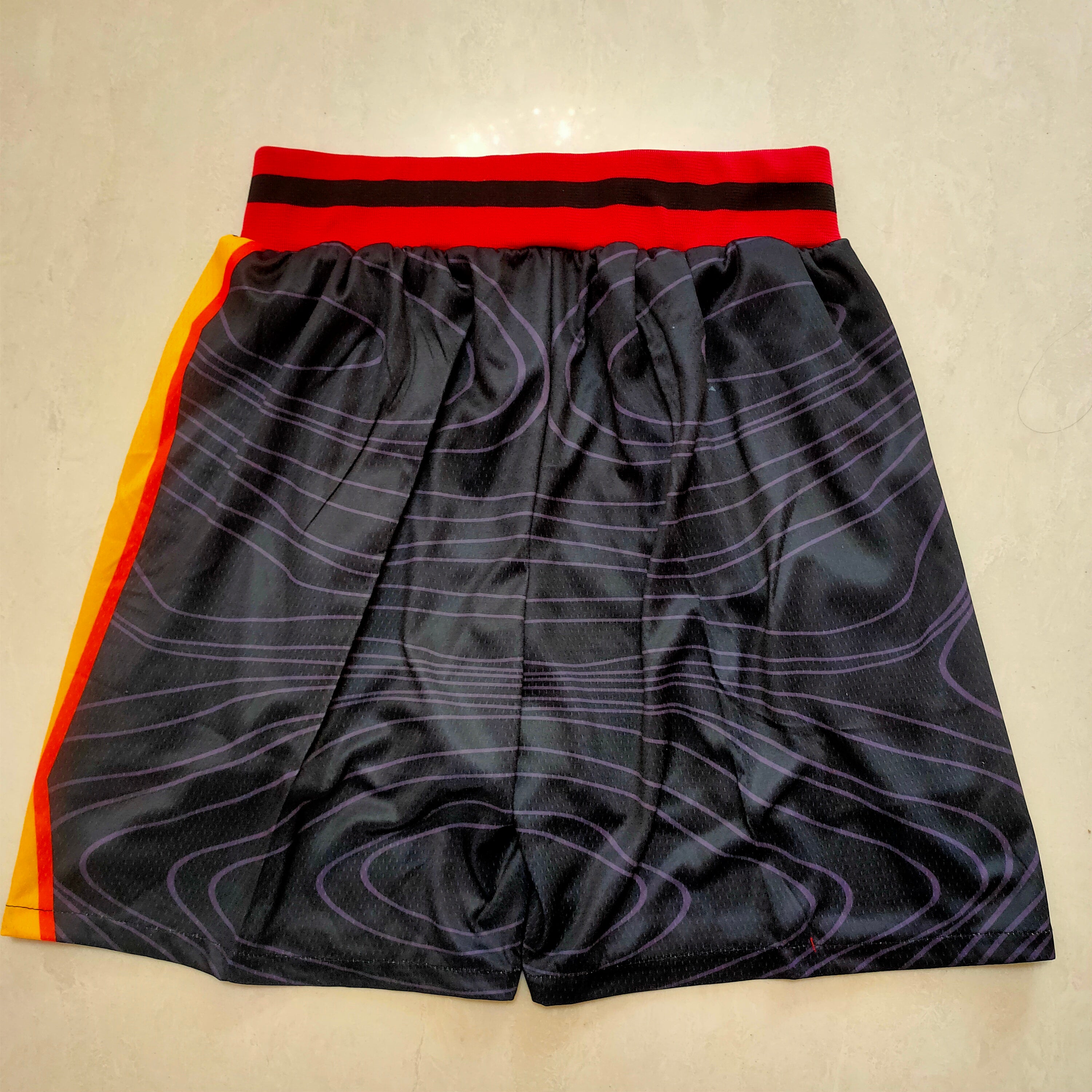 Portland Trail Blazers Heat Transfer Printed Black Pocket Pants