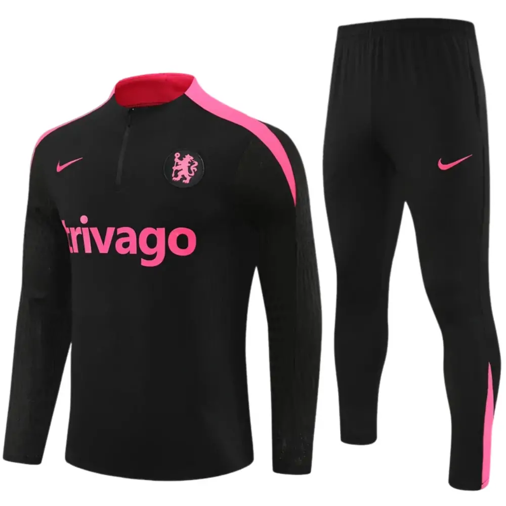 2025-26-New-Season-Chelsea-Black-Kids-Training-Suit