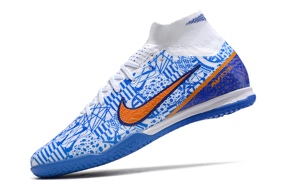 Assassin XV high-top fully knitted waterproof MD air cushion grass spike football shoes