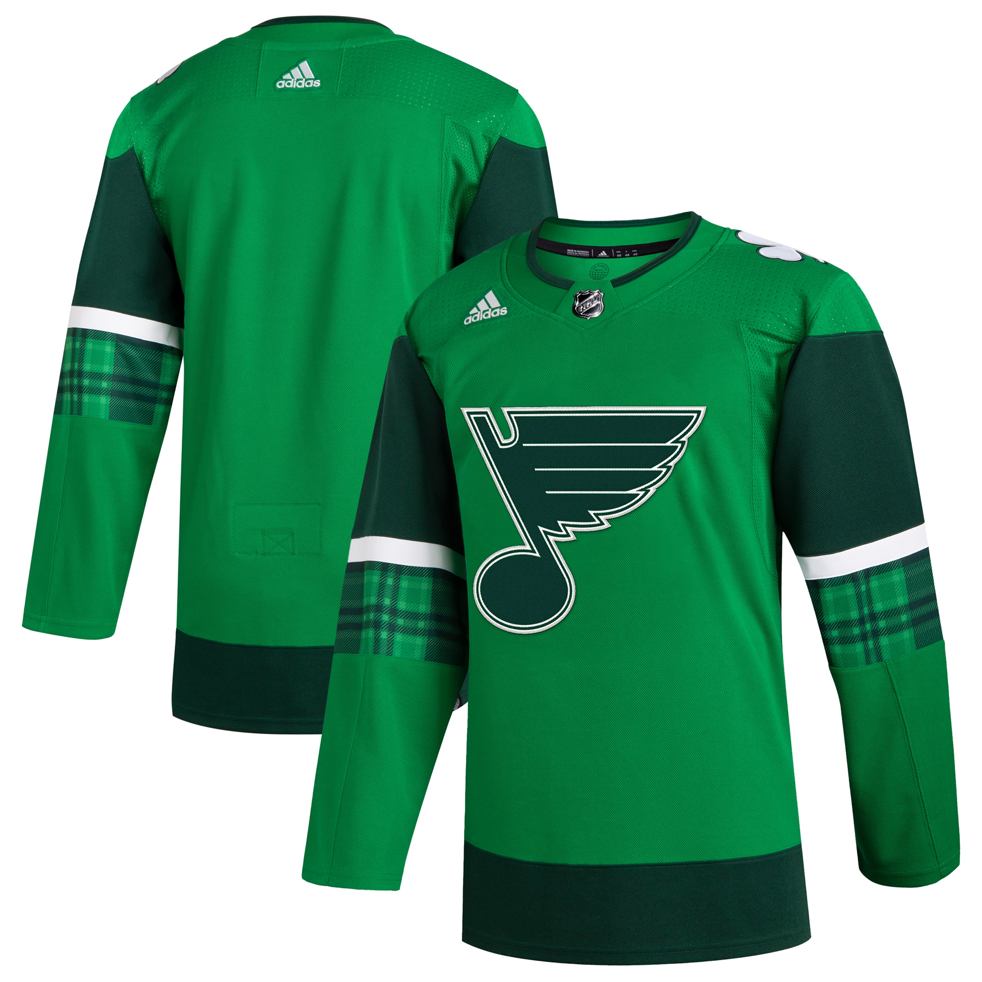 St. Louis Blues  2023 St. Patrick’s Day Primegreen  Jersey – Kelly Green