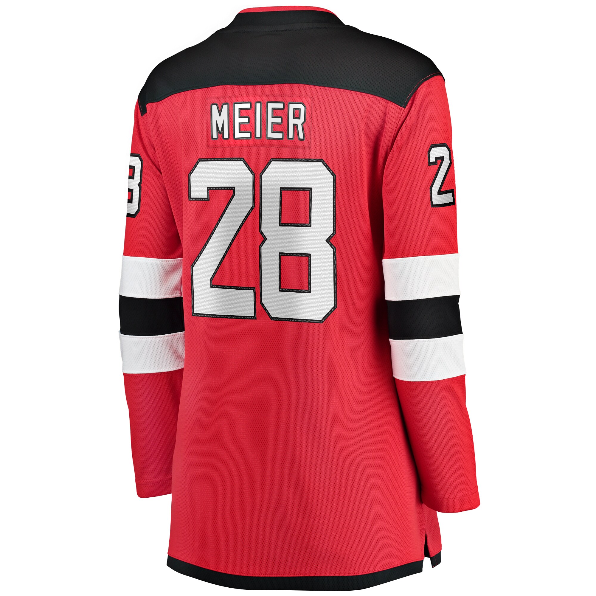Timo Meier New Jersey Devils Fanatics Women’s Home Breakaway   Jersey – Red