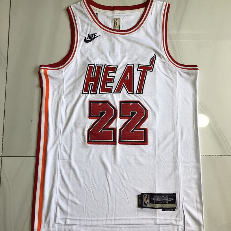 Jimmy Butler Miami Heat White  22 MN