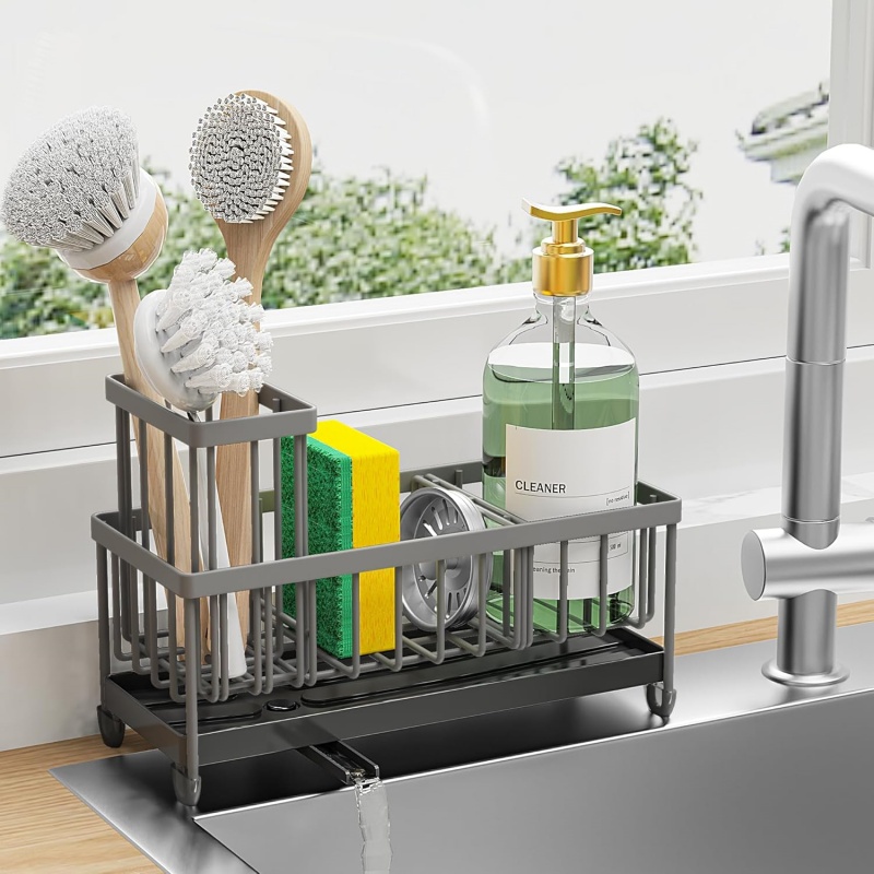 SINKLY Sponge Holder for Kitchen Sink