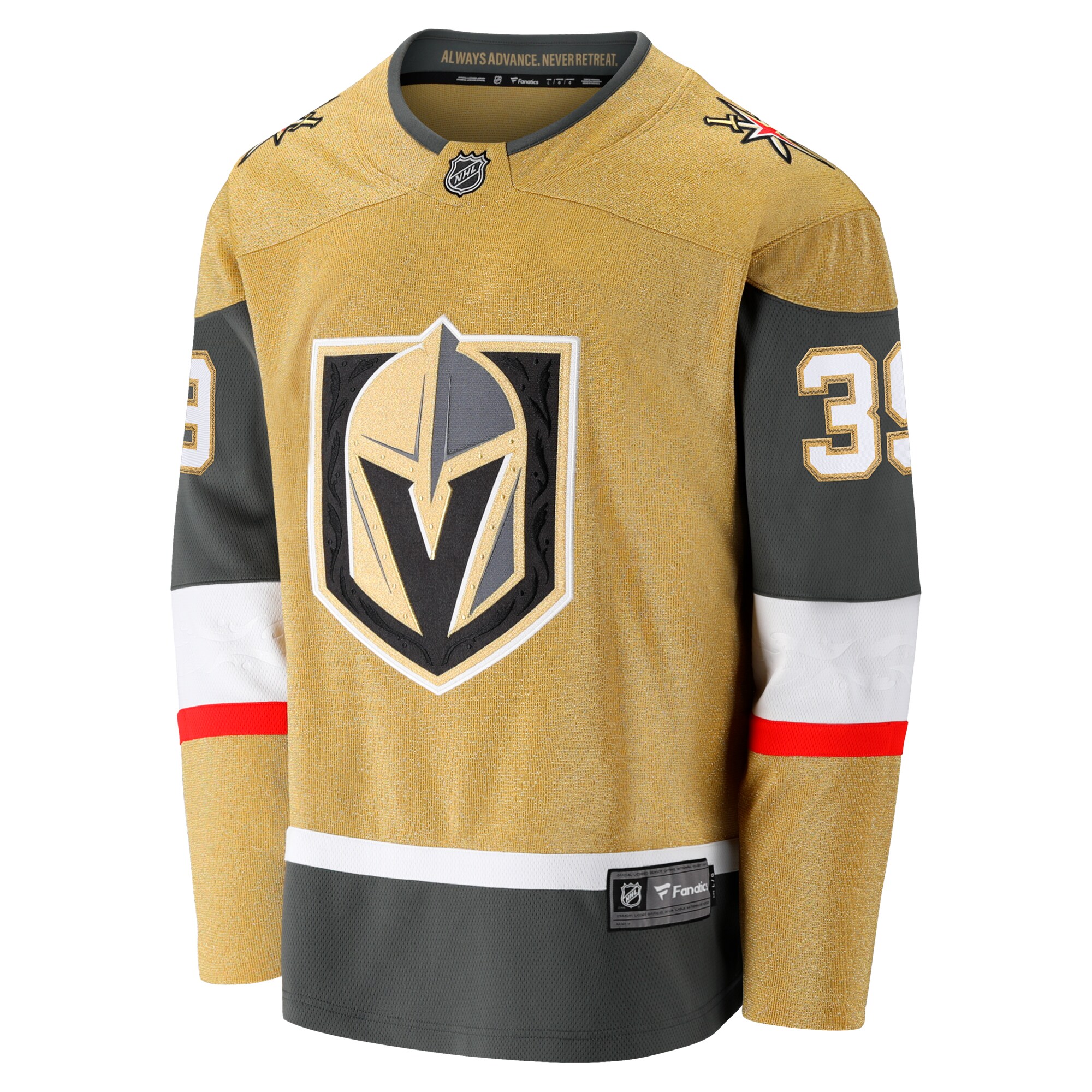 Anthony Mantha Vegas Golden Knights Fanatics Home Breakaway Jersey – Gold