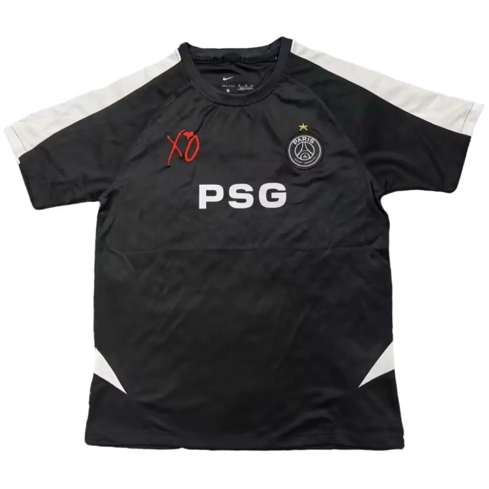 2025-2026 Paris Saint-Germain XO Special Edition Black Jersey - Fan Edition