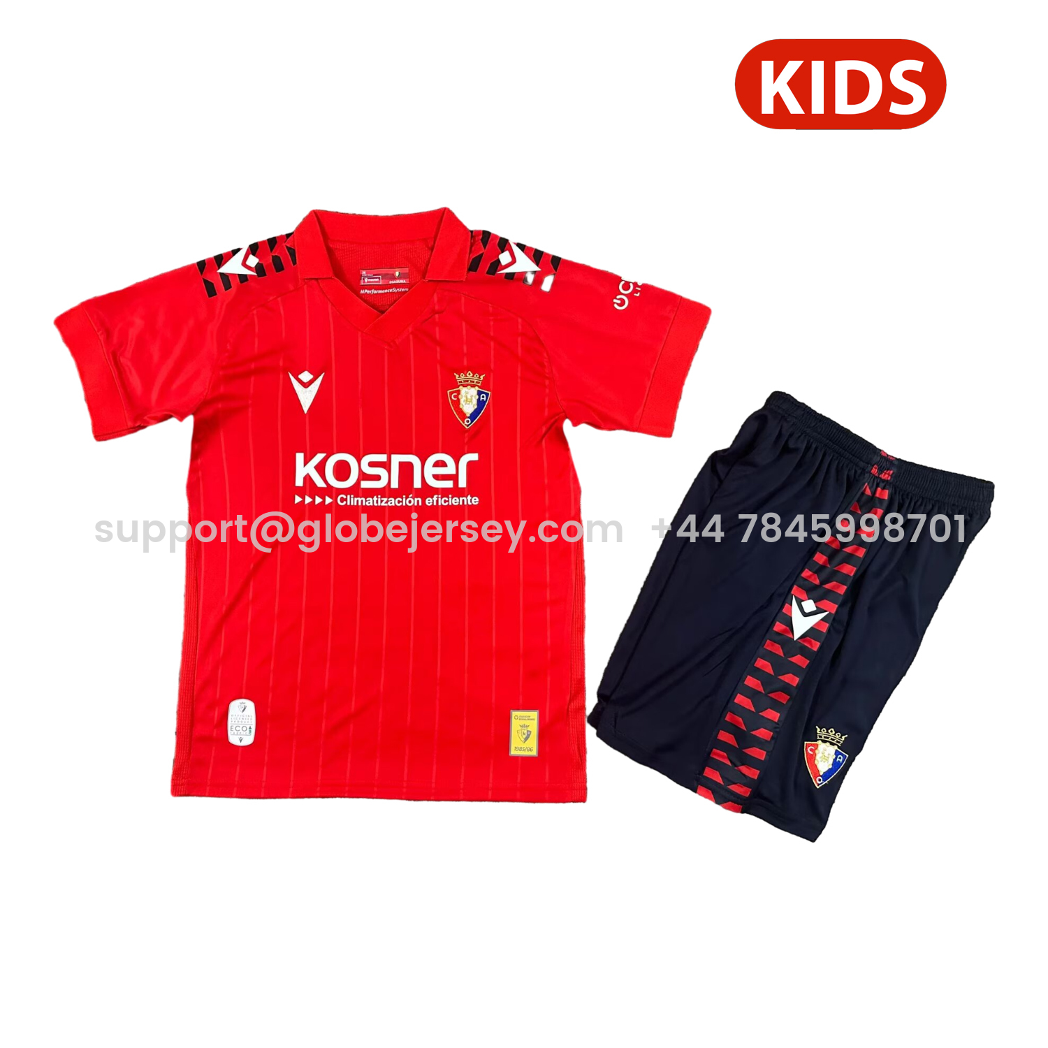 Osasuna 25-26 Home Kids Kit