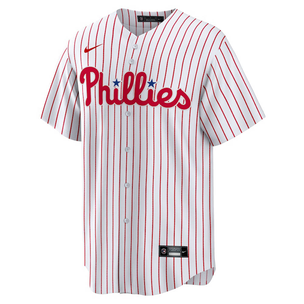 Youth Philadelphia Phillies Trea Turner Cool Base Replica Home Jersey - White