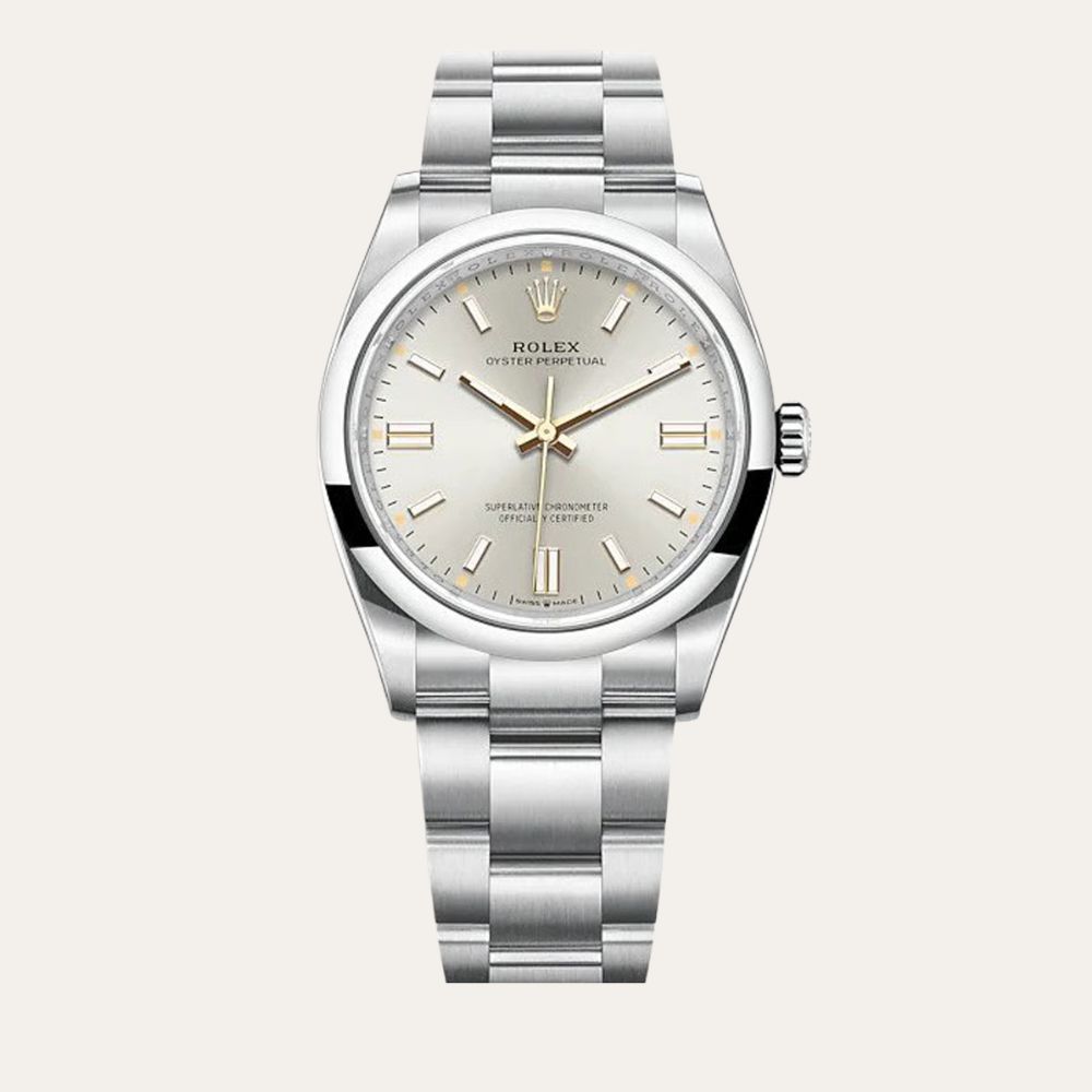 Rolex Oyster Perpetual Lady 36mm Silver Dial 126000