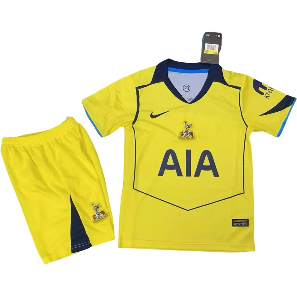 2025-26 Tottenham Hotspur Second Away Kit - Children's Set Fans Edition