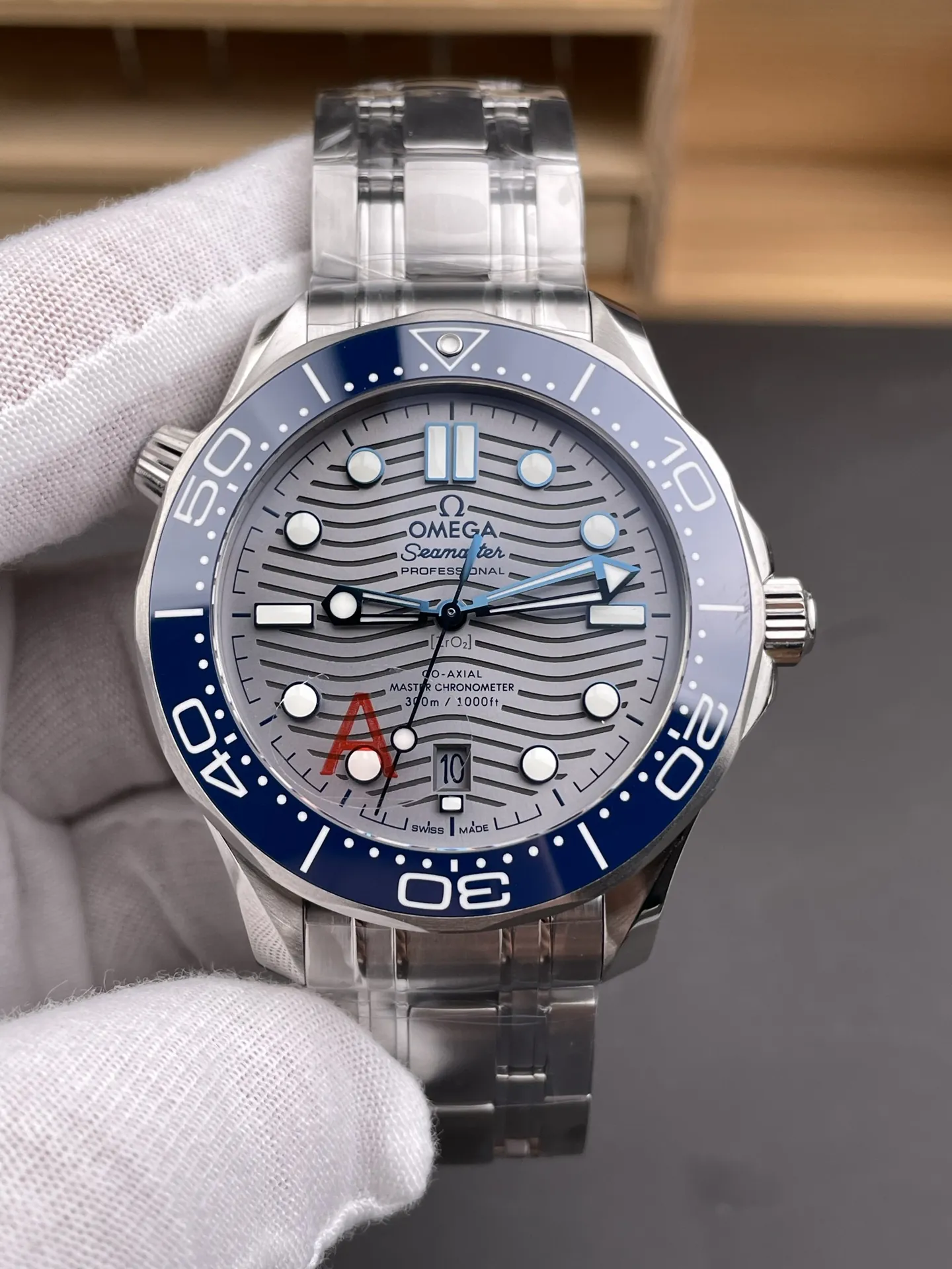 Omega Seamaster 300 Grey Dial 42mm