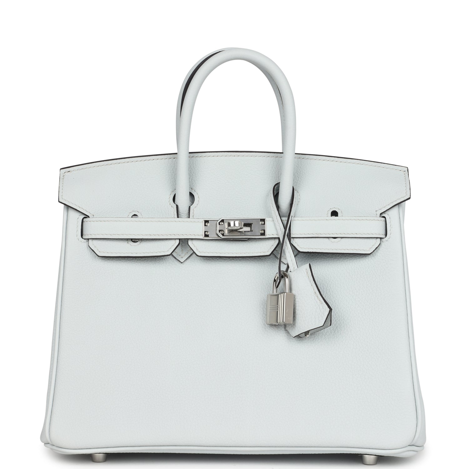Birkin 25 Gris Platine Togo Palladium Hardware